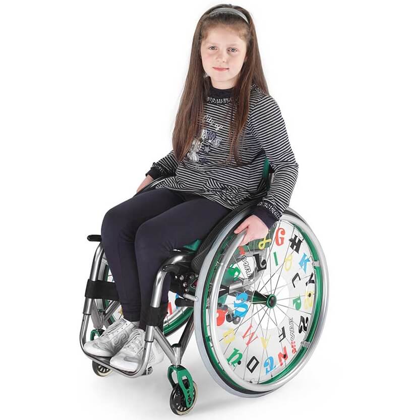 cadeira de rodas pediátrica QUASAR KID | Mobilitec - Offcarr
